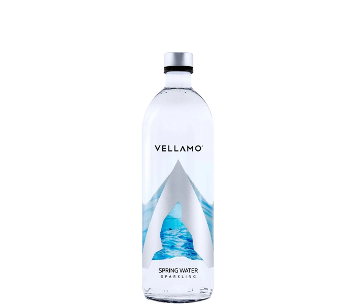 Vellamo Spring Water - Still, 750 mL Glass (12-Bottle Case)