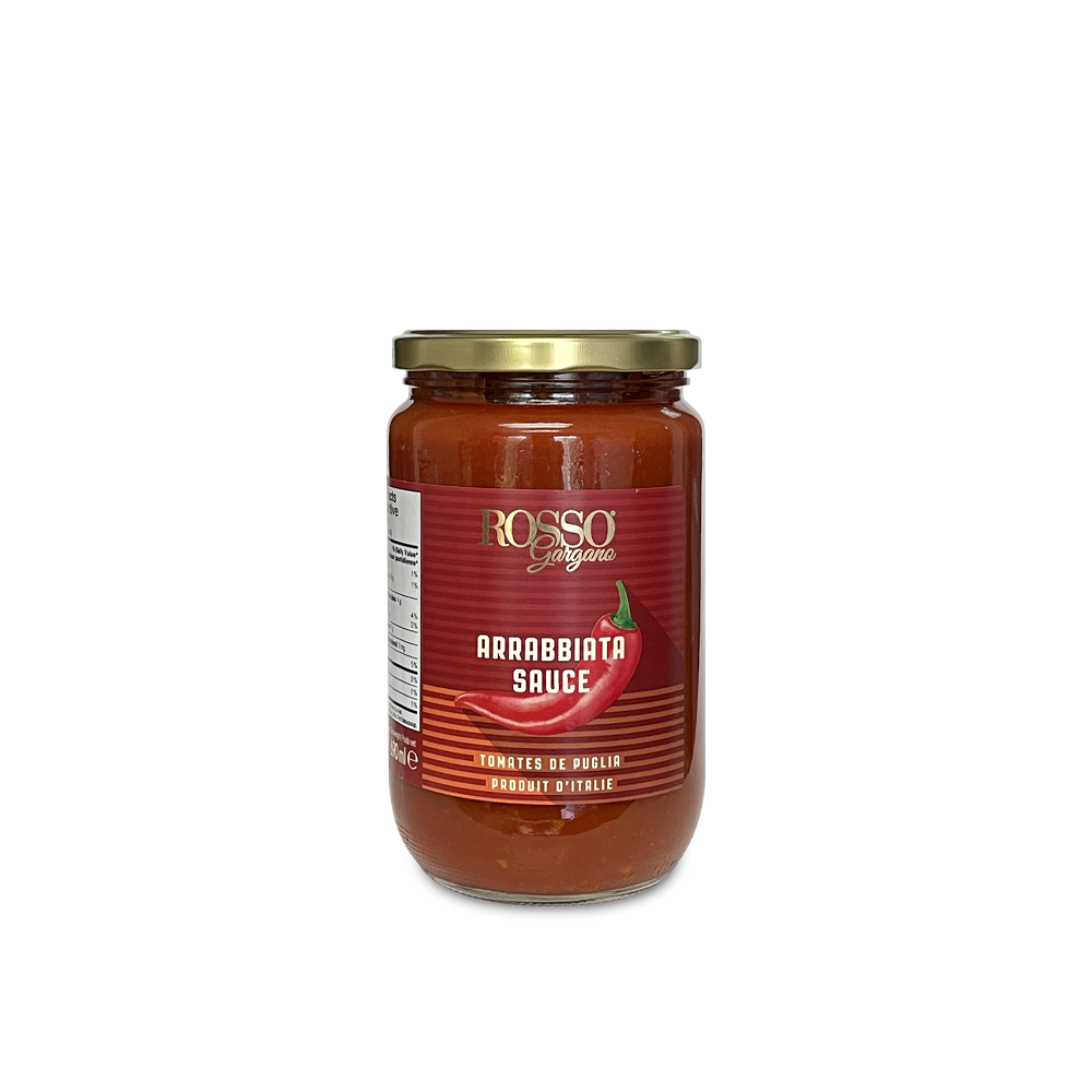 Rosso Gargano Arrabbiata Tomato Sauce 690ml - Case (6)