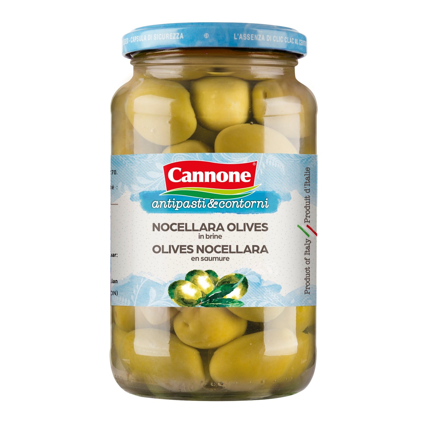 Cannone Premium Nocellara Olives - Case (12)