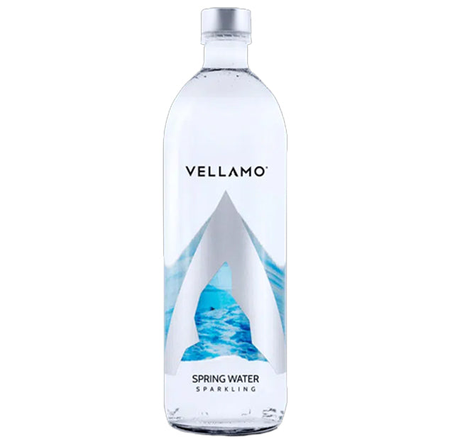 Vellamo Spring Water - Sparkling, 330 mL Glass (20-Bottle Case)