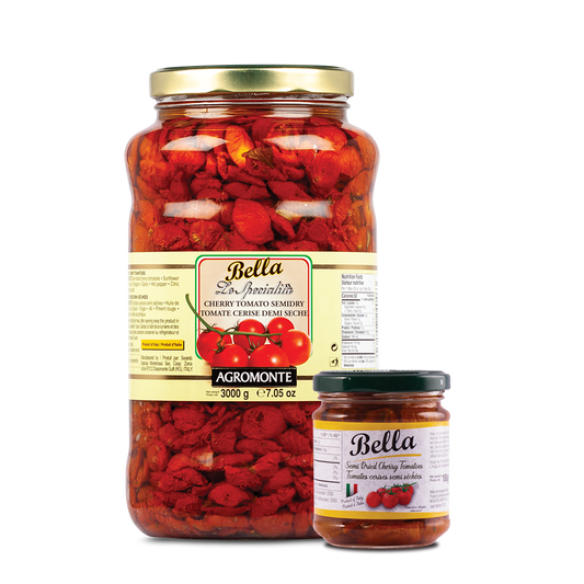 Bella Semi-dried Cherry Tomatoes in oil - Single