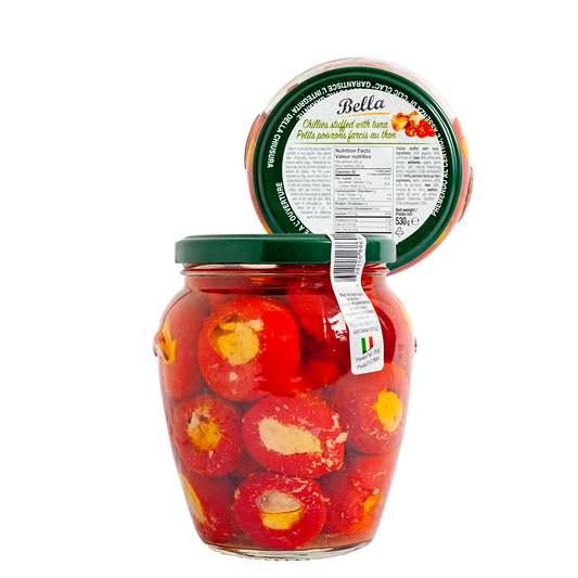 Bella Stuffed Peppers with Tuna 580ml - Case (6)