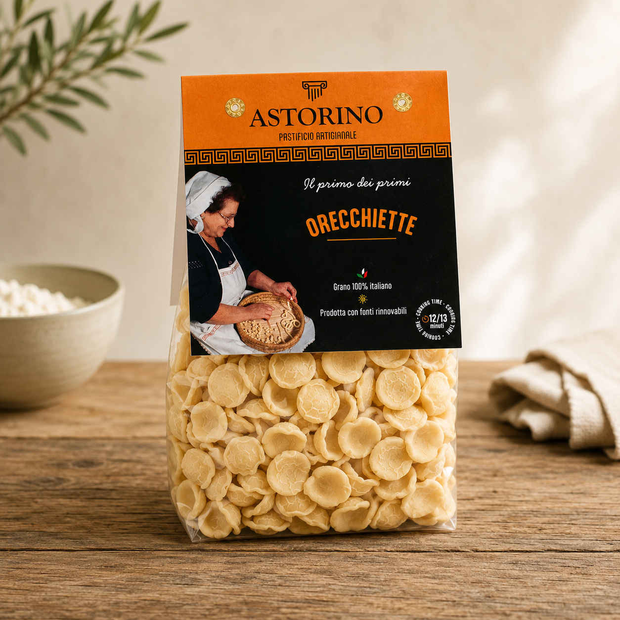 Astorino Orecchiette Pasta 500g- Case (20)