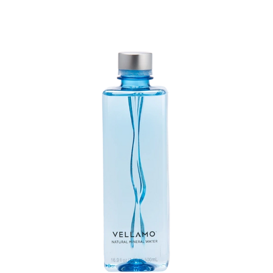 Vellamo Mineral Water - Sparkling, 500 mL Glass (16-Bottle Case)
