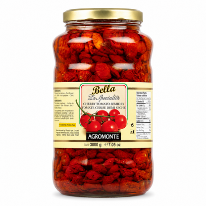 Bella Semi-dried Cherry Tomatoes in oil - 3L Single