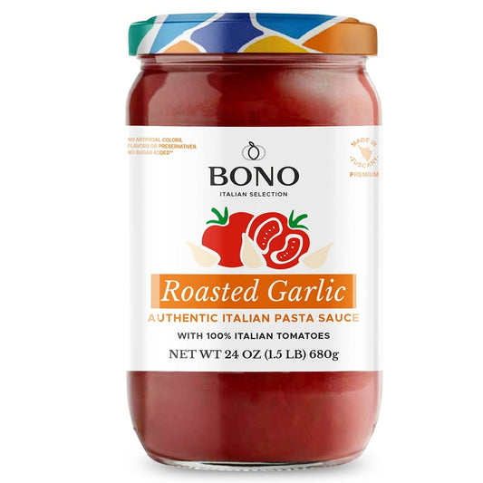BONO Roasted Garlic Sauce 680ml - Case (6)