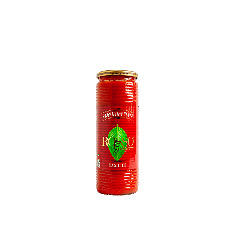 Rosso Gargano Passata di Puglia with Basil 690ml  - Case (12)