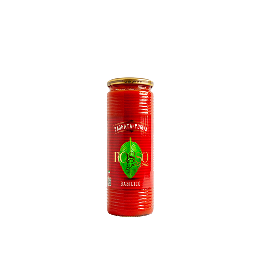 Rosso Gargano Passata di Puglia with Basil 690ml  - Case (12)