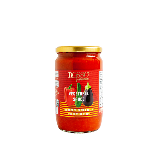 Rosso Gargano Tomato Sauce with Vegetables 690ml - Case (6)